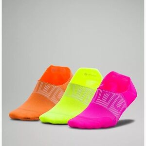 Lululemon NWT Women's Power Stride No-Show Socks with Active Grip